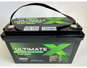 ULTIMATE 120Ah 12.8v LifePo4 HEATED Battery